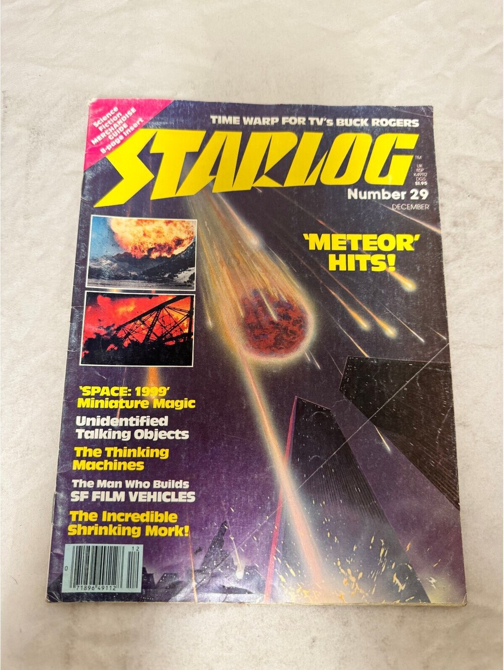 Starlog Magazine #29 December 1979 Buck Rogers Meteor Space 1999